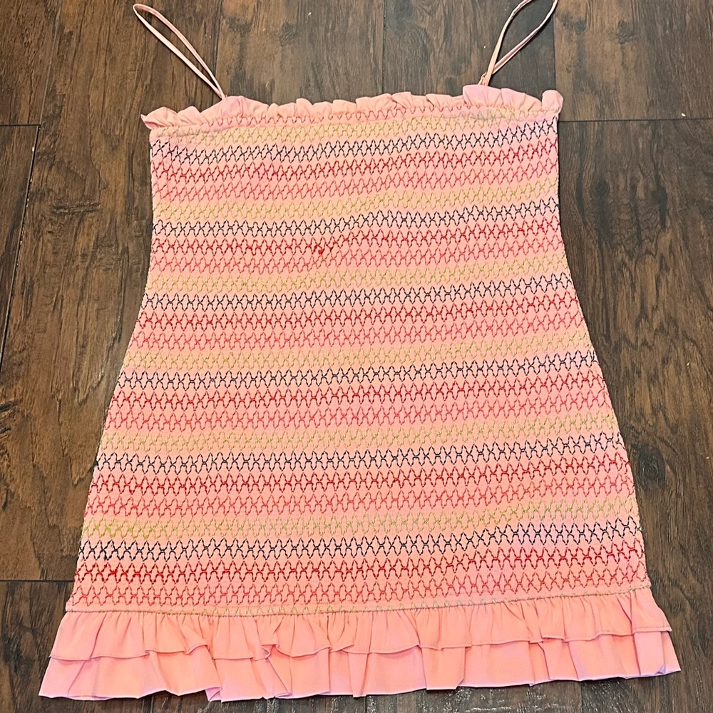 Lovers + Friends Pink Mini Dress